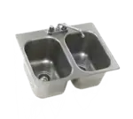 Eagle Group SR16-19-8-2 Sink, Drop-In