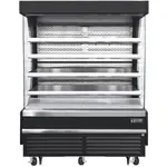 Everest Refrigeration EOMV-72-B-35-T Merchandiser, Open Refrigerated Display