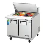 Everest Refrigeration EPBSR2 Refrigerated Counter, Mega Top Sandwich / Salad Un