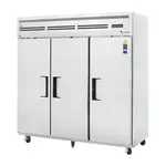 Everest Refrigeration ESF3 Freezer, Reach-in