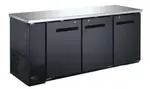 Falcon ABB-72 Back Bar Cabinet, Refrigerated