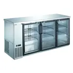 Falcon ABB-72GSS Back Bar Cabinet, Refrigerated