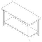 Falcon WT-3072 Work Table,  63