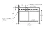 Federal Industries CGR7748DZ Display Case, Refrigerated/Non-Refrig