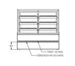 Federal Industries CGR7748DZ Display Case, Refrigerated/Non-Refrig