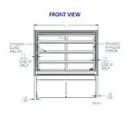 Federal Industries ITR4826 Display Case, Refrigerated, Drop In