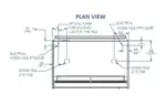 Federal Industries ITRSS3626 Display Case, Refrigerated, Drop In