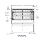 Federal Industries ITRSS3626 Display Case, Refrigerated, Drop In