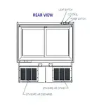 Federal Industries ITRSS3634 Display Case, Refrigerated, Drop In