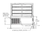 Federal Industries SGR3648 Display Case, Refrigerated Bakery