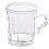 FINE LINE SETTINGS INC. Coffee Mug, Plastic, 8 oz, Clear (288/case) Fine Line Settings Inc.