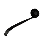 FINE LINE SETTINGS INC. Serving Ladle, 2 Oz, Black, Plastic, FINE LINE SETTINGS  FLSI