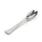 FINE LINE SETTINGS INC. Serving Spoon, Silver, Plastic, Disposable, (60/Case) FINE LINE SETTINGS FLSI708SV