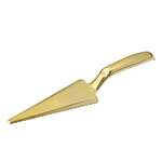 FINE LINE SETTINGS INC. Cake Cutter/Server, Gold, Plastic, (5/Pk)  FINE LINE SETTINGS  FLSI761