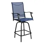 Flash Furniture 2-ET-SWVLPTO-30-NV-GG Bar Stool, Outdoor