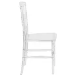 Flash Furniture BH-H002-CRYSTAL-GG Chair, Side, Stacking, Outdoor