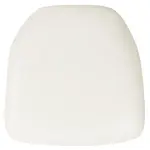 Flash Furniture BH-WH-HARD-VYL-GG Chair Seat Cushion