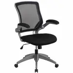 Flash Furniture BL-ZP-8805-BK-GG Chair, Swivel