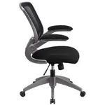 Flash Furniture BL-ZP-8805-BK-GG Chair, Swivel