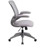 Flash Furniture BL-ZP-8805-GY-GG Chair, Swivel