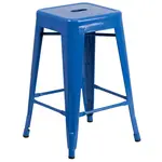 Flash Furniture CH-31320-24-BL-GG Bar Stool, Stacking, Indoor