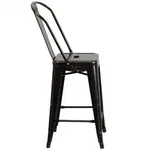 Flash Furniture CH-31320-24GB-BQ-GG Bar Stool, Outdoor