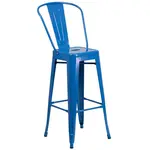 Flash Furniture CH-31320-30GB-BL-GG Bar Stool, Outdoor