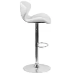 Flash Furniture CH-321-WH-GG Bar Stool, Swivel, Indoor