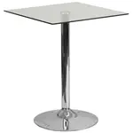 Flash Furniture CH-4-GG Table, Indoor, Dining Height