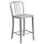 Flash Furniture CH-61200-24-SIL-GG Bar Stool, Outdoor