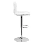 Flash Furniture CH-92023-1-WH-GG Bar Stool, Swivel, Indoor