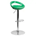 Flash Furniture CH-TC3-1062-GN-GG Bar Stool, Swivel, Indoor