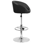 Flash Furniture CH-TC3-1066L-BK-GG Bar Stool, Swivel, Indoor