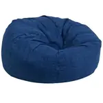 Flash Furniture DG-BEAN-LARGE-DENIM-GG Chair, Bean Bag