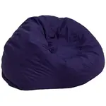 Flash Furniture DG-BEAN-LARGE-SOLID-BL-GG Chair, Bean Bag