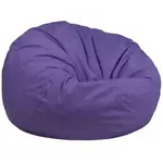 Flash Furniture DG-BEAN-LARGE-SOLID-PUR-GG Chair, Bean Bag