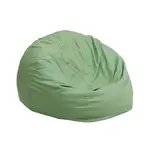 Flash Furniture DG-BEAN-SMALL-SOLID-GRN-GG Chair, Bean Bag