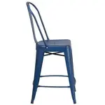 Flash Furniture ET-3534-24-AB-GG Bar Stool, Outdoor