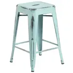 Flash Furniture ET-BT3503-24-DB-GG Bar Stool, Stacking, Indoor