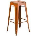 Flash Furniture ET-BT3503-30-OR-GG Bar Stool, Stacking, Indoor