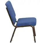 Flash Furniture FD-CH02185-GV-BLUE-GG Chair, Side, Stacking, Indoor