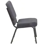 Flash Furniture FD-CH02185-SV-DKGY-GG Chair, Side, Stacking, Indoor