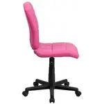 Flash Furniture GO-1691-1-PINK-GG Chair, Swivel