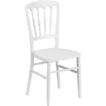 Flash Furniture LE-L-MON-WH-GG Chair, Side, Stacking, Outdoor