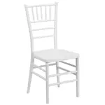 Flash Furniture LE-WHITE-GG Chair, Side, Stacking, Indoor