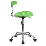 Flash Furniture LF-214-APPLEGREEN-GG Chair, Swivel