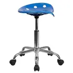 Flash Furniture LF-214A-BRIGHTBLUE-GG Work Stool