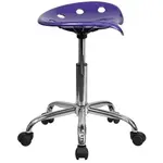 Flash Furniture LF-214A-VIOLET-GG Work Stool