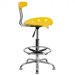 Flash Furniture LF-215-YELLOW-GG Work Stool