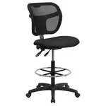 Flash Furniture WL-A7671SYG-BK-D-GG Work Stool